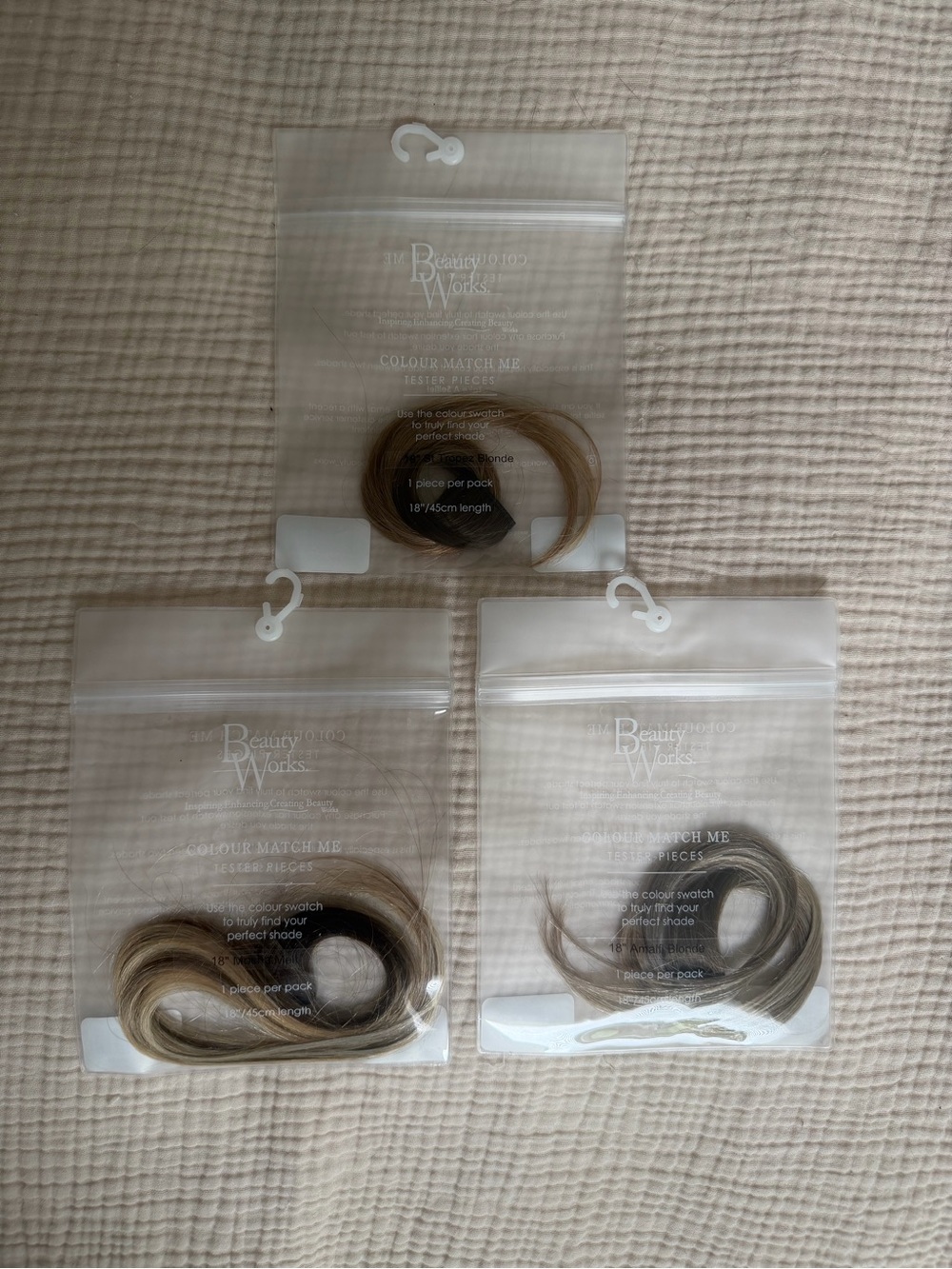 Beauty Works Color Match Clip-in Swatch